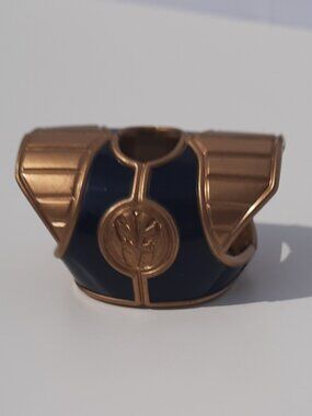 Bandai Mighty Morphin Power 8" White Ranger Chestplate Armor Part MMPR